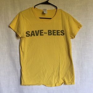 vintage save the bees t